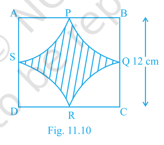 Fig 11.10 (square with four quarter-circle cuts)
