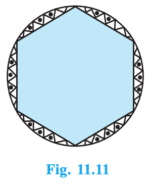 Class 10 - Mathematics - Exercise 11.1 - Question 13 - Figure