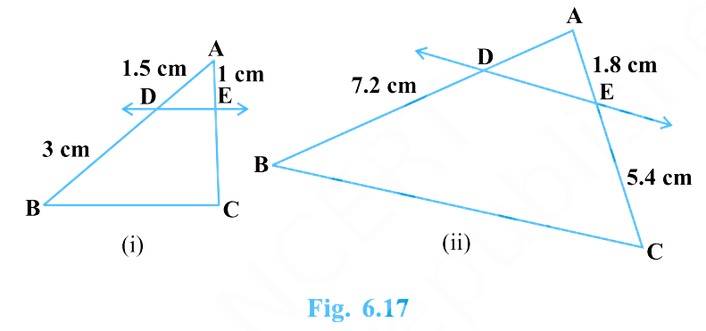 Class 10 - Mathematics - Exercise 6.2 - Question 1 - Figure