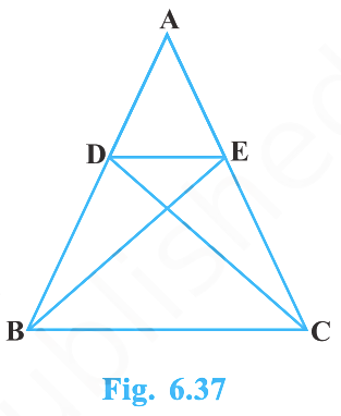 Class 10 - Mathematics - Exercise 6.3 - Question 6 - Figure